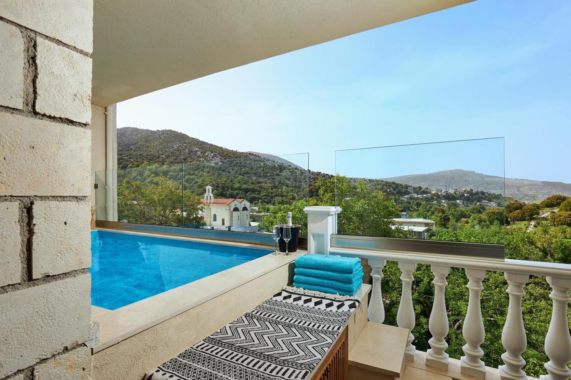 Mylostassi Villas With Balcony Plunge Pool Plati  Eksteriør billede
